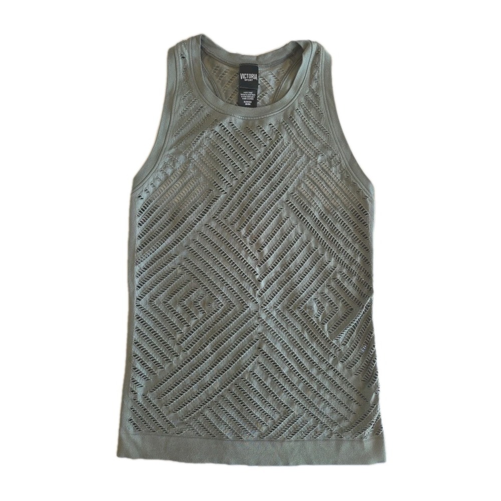Victoria's Secret Sport Athleisure Green Tank Top Women's XS